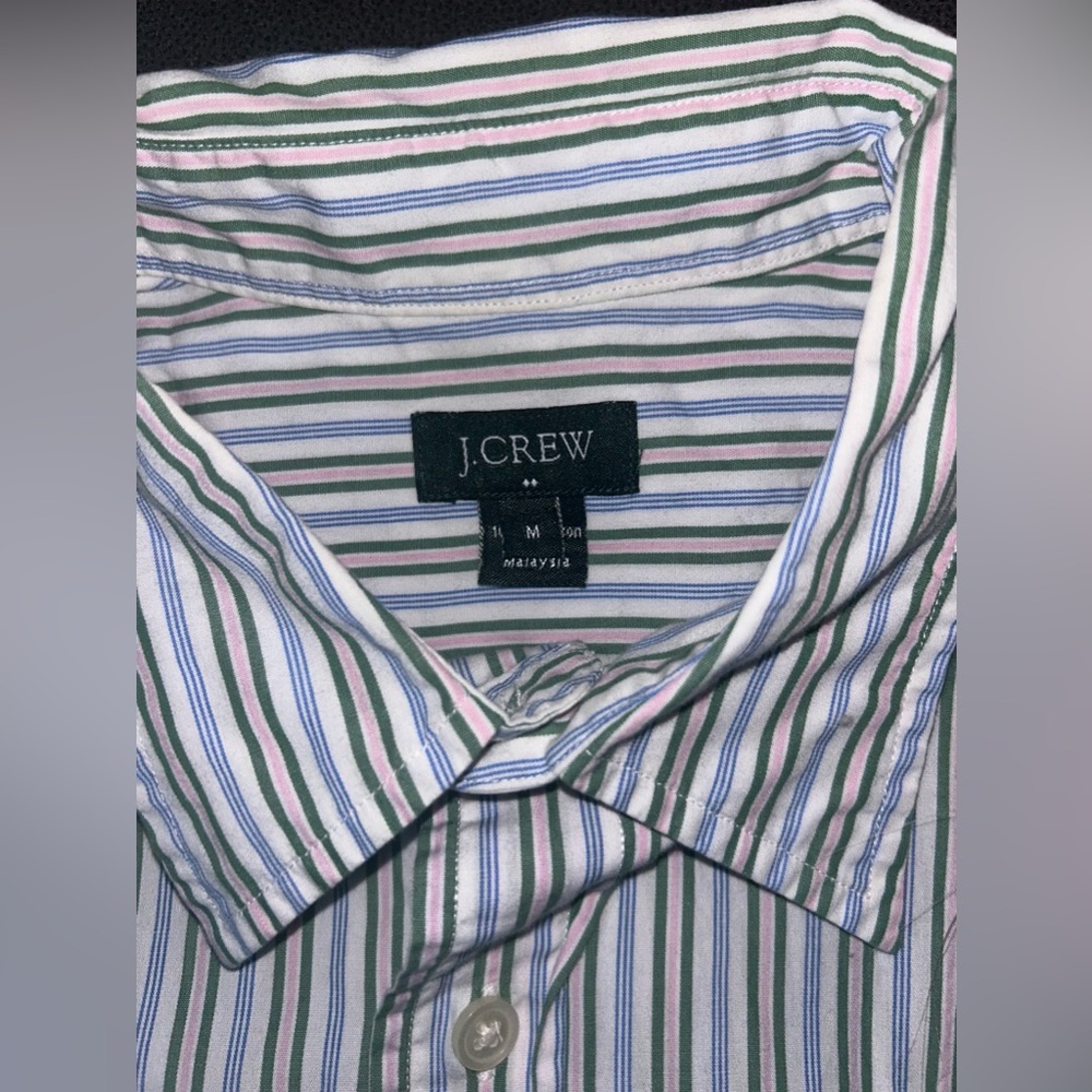 J.CREW striped button down